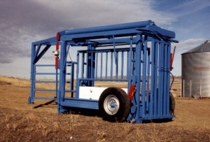 Mosdal RockShaft Portable Cattle Scale Trailer